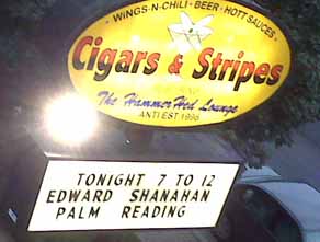 Edward Shanahan at Cigars and Stripes Marquee